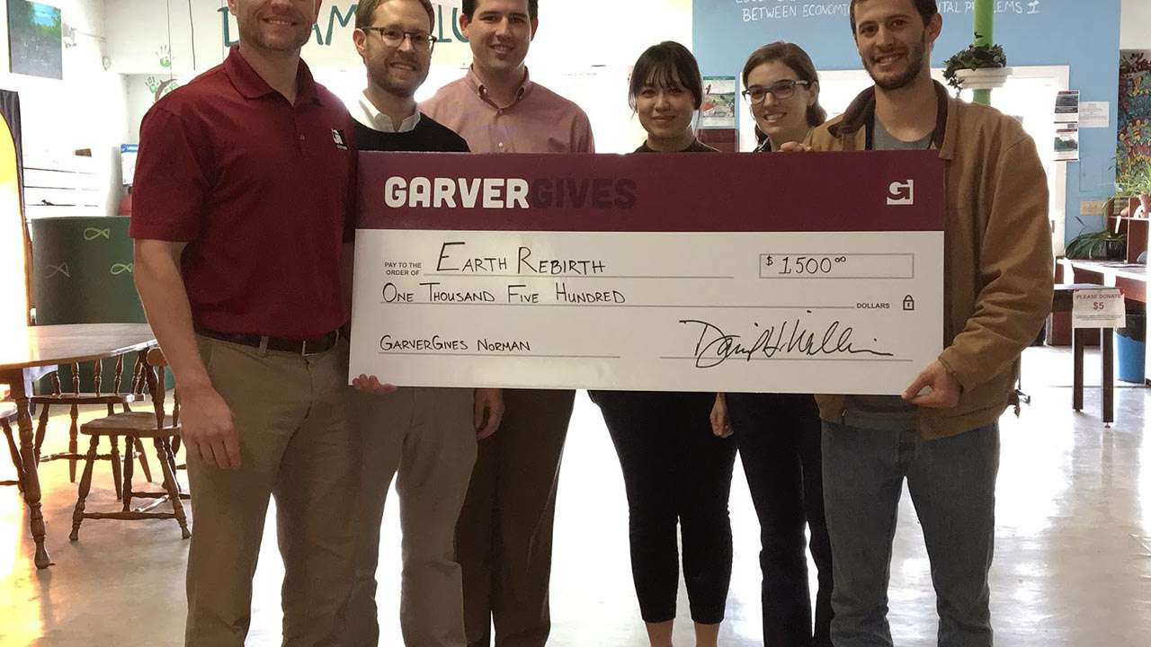 GarverGives donation aids school garden program