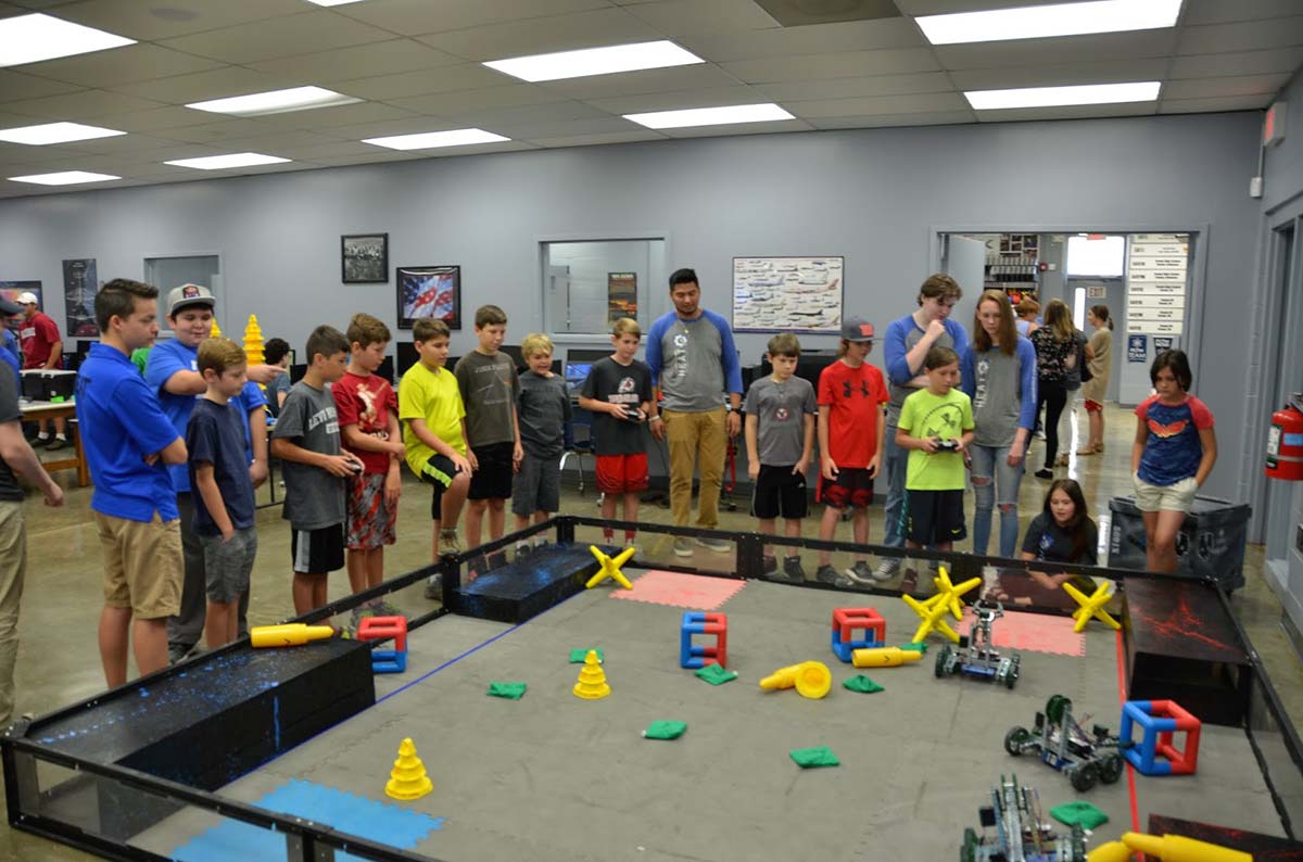 GarverGives contributes to local robotics camps