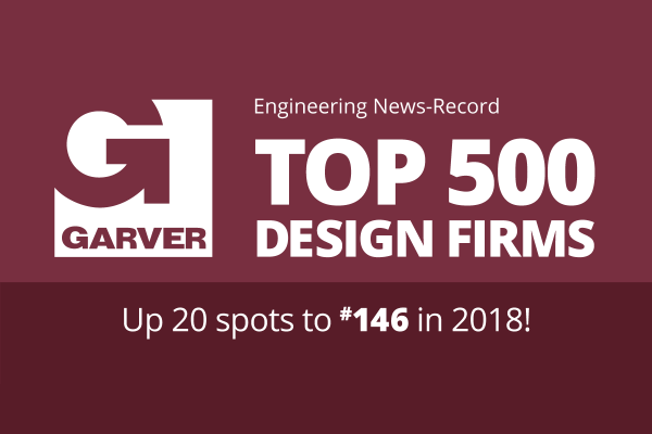 Garver up to No. 146 in ENR's Top 500 Design Firms list