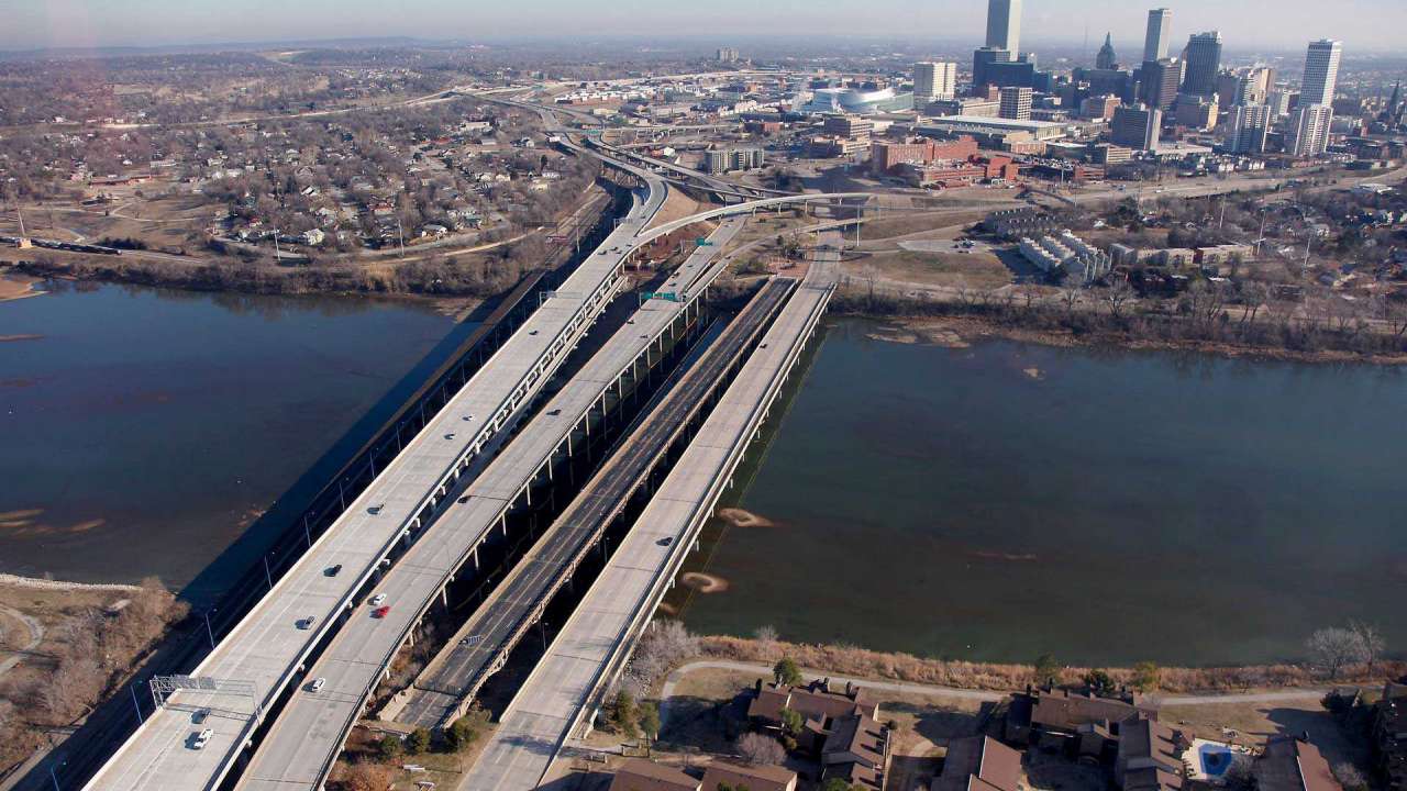I-244 multimodal bridges project honored by ACEC-Oklahoma