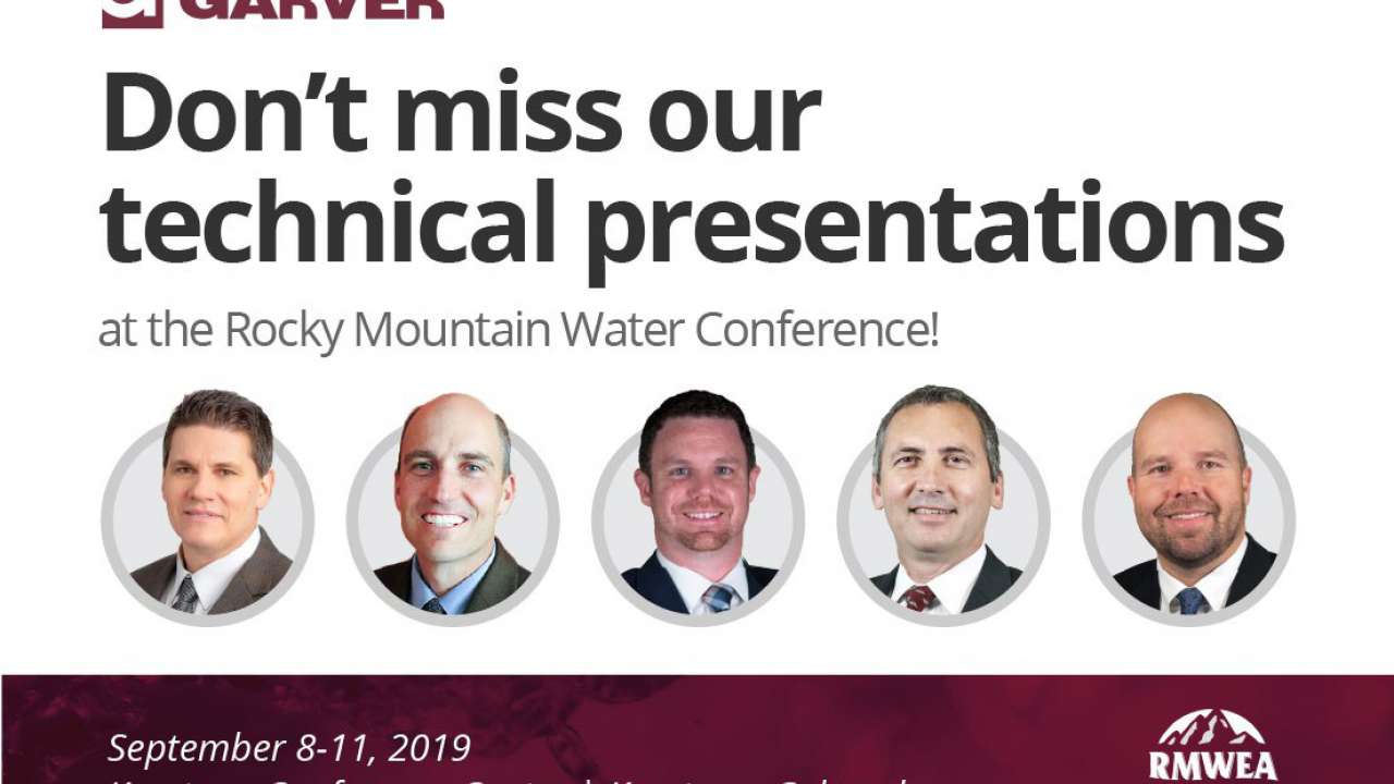 Garver to present at Rocky Mountain Water Conference 