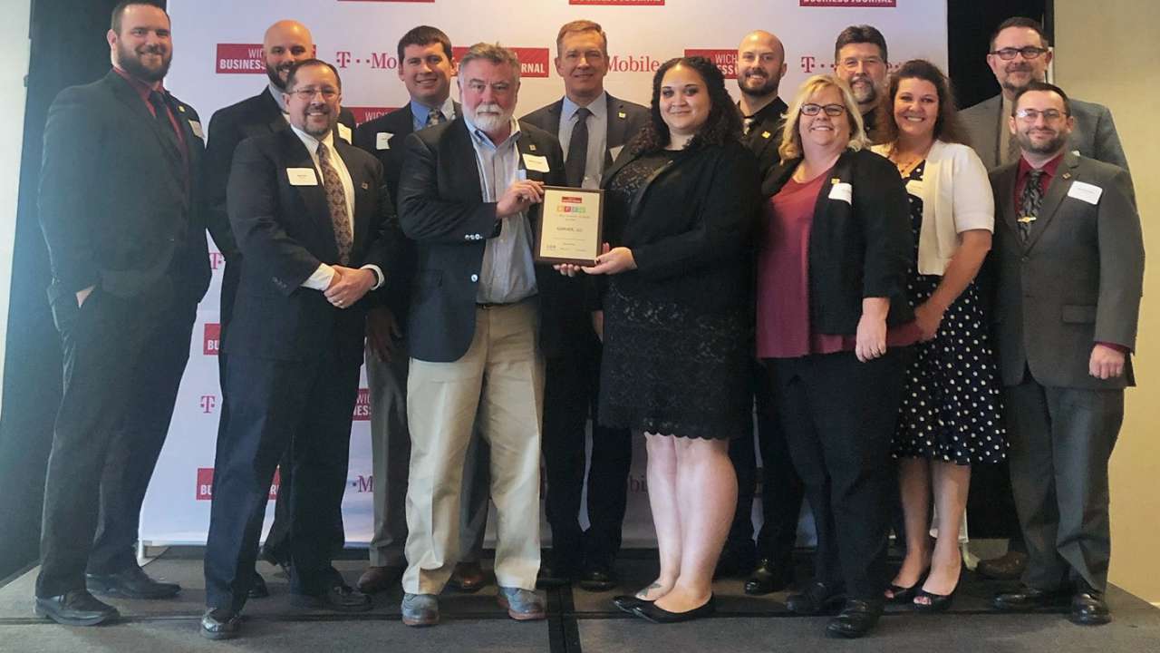 Garver named a Best Place to Work by Wichita Business Journal