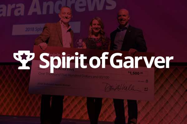 Spirit of Garver Award finalists announced