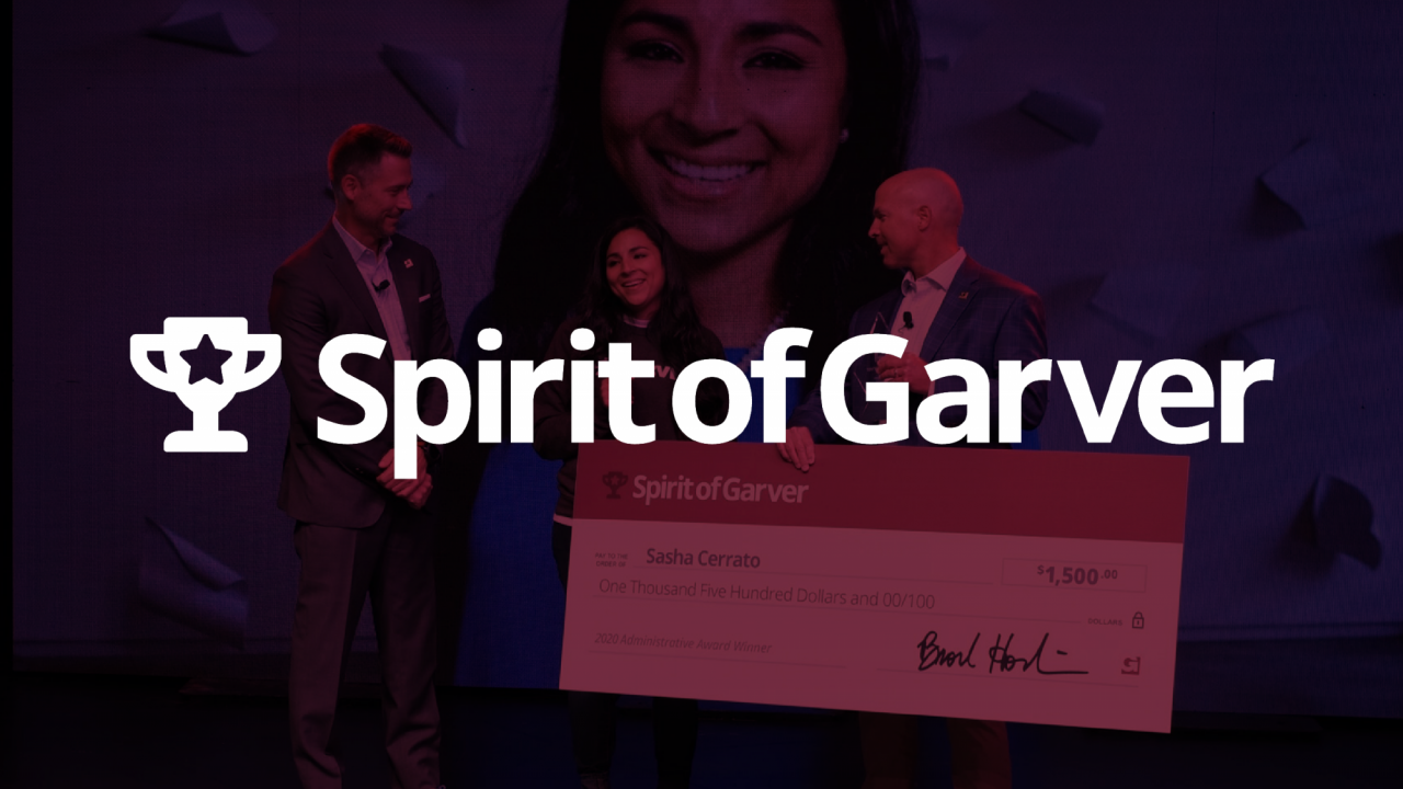 Three honored with Spirit of Garver Award