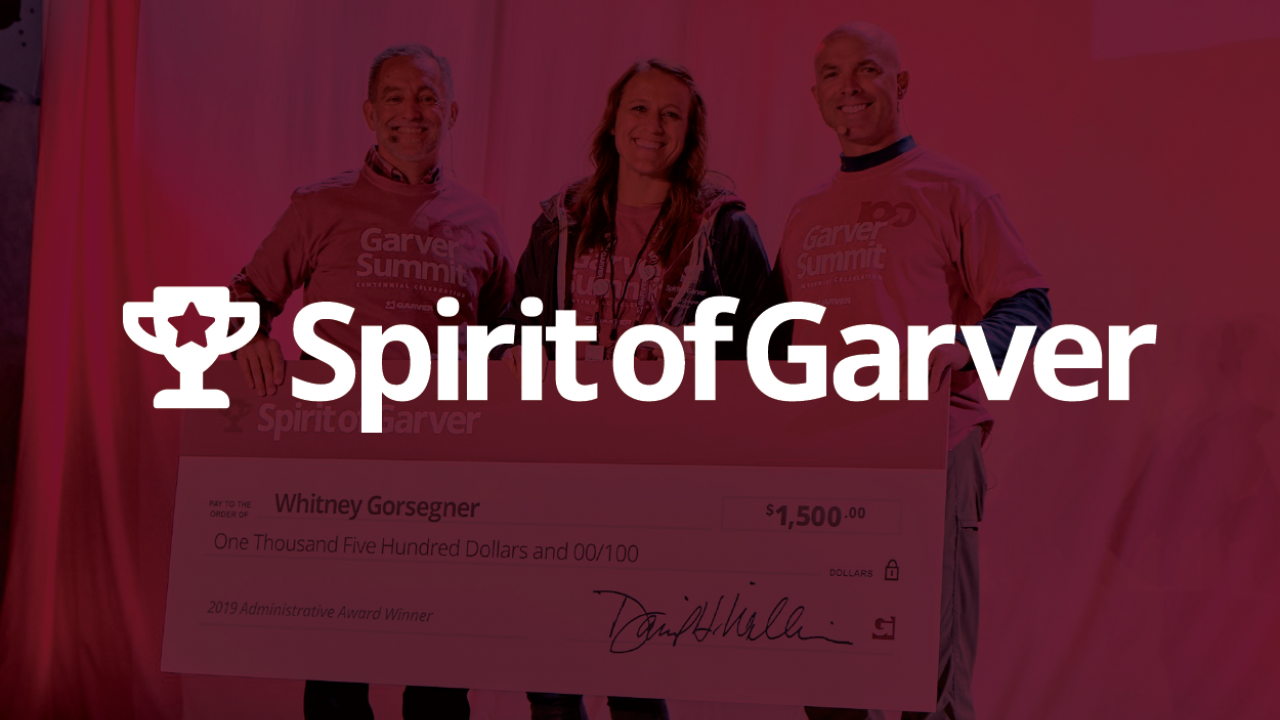 Garver announces 2020 Spirit of Garver Award finalists