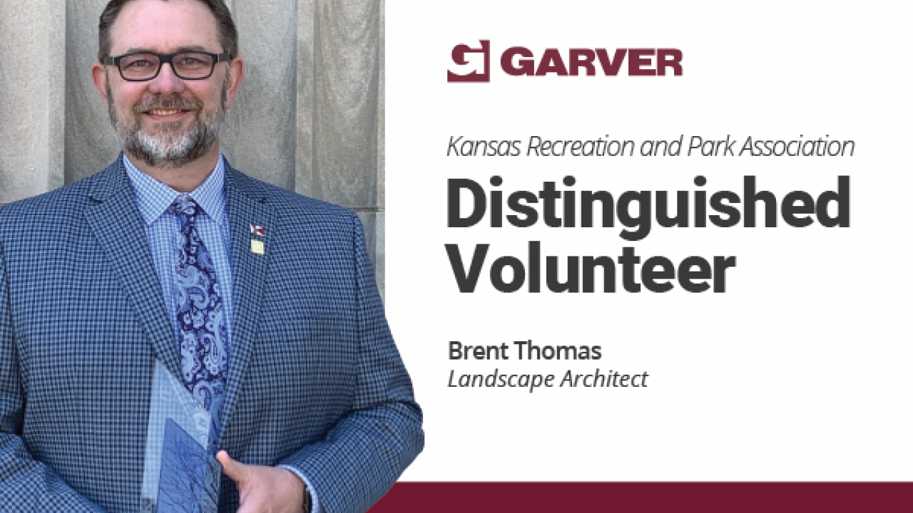 Thomas named Kansas Recreation & Park Association’s 2021 Distinguished Volunteer
