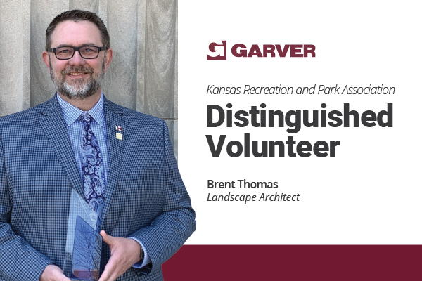Thomas named Kansas Recreation & Park Association’s 2021 Distinguished Volunteer