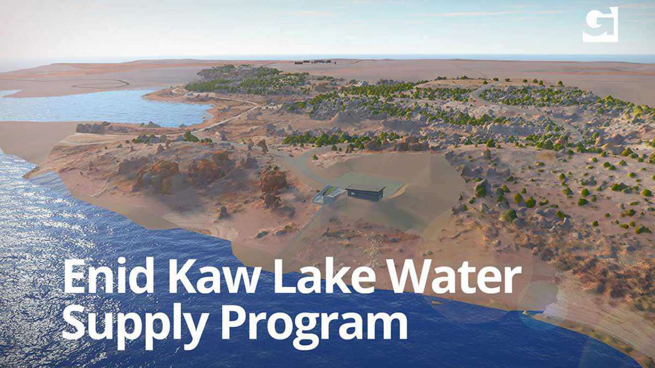 Enid Kaw Lake Water Supply Program passes major milestone