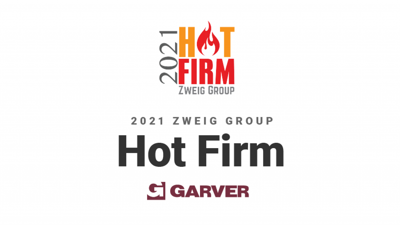 Garver named to Zweig Group's Hot Firm List for 11th straight year
