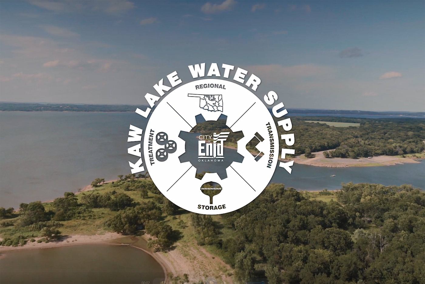 Enid Kaw Lake Water Supply Program ready for construction Garver