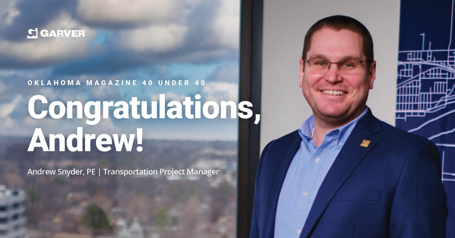 Snyder named to Oklahoma Magazine 40 Under 40 list Garver