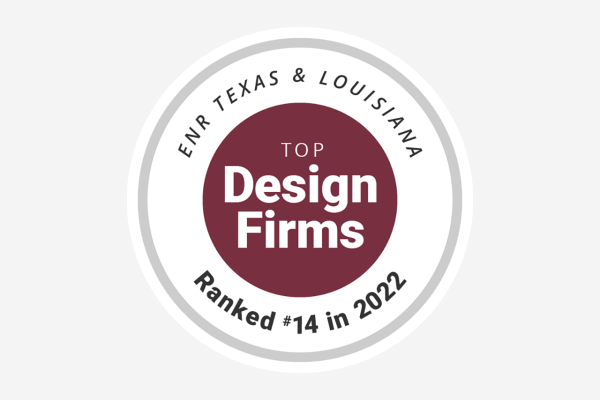 Garver ranked No. 14 on ENR Texas & Louisiana’s Top Design Firms list