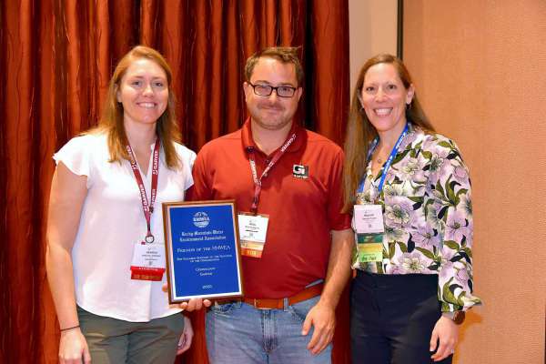Garver honored with Friends of RMWEA Award at Rocky Mountain Water Conference