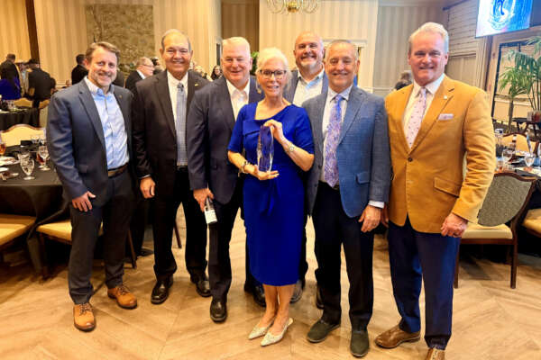 Former Garver President and CEO Brock Johnson inducted into the Arkansas Construction Hall of Fame