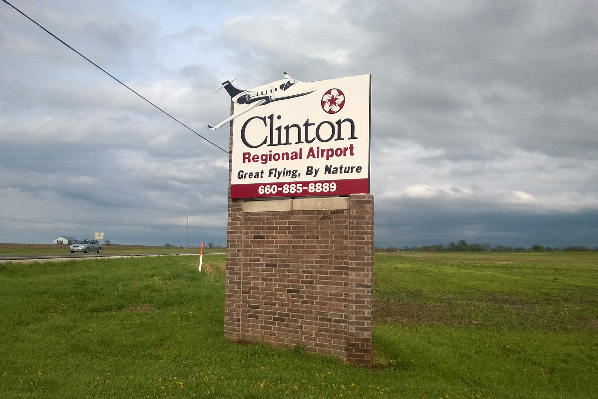 Airport sign