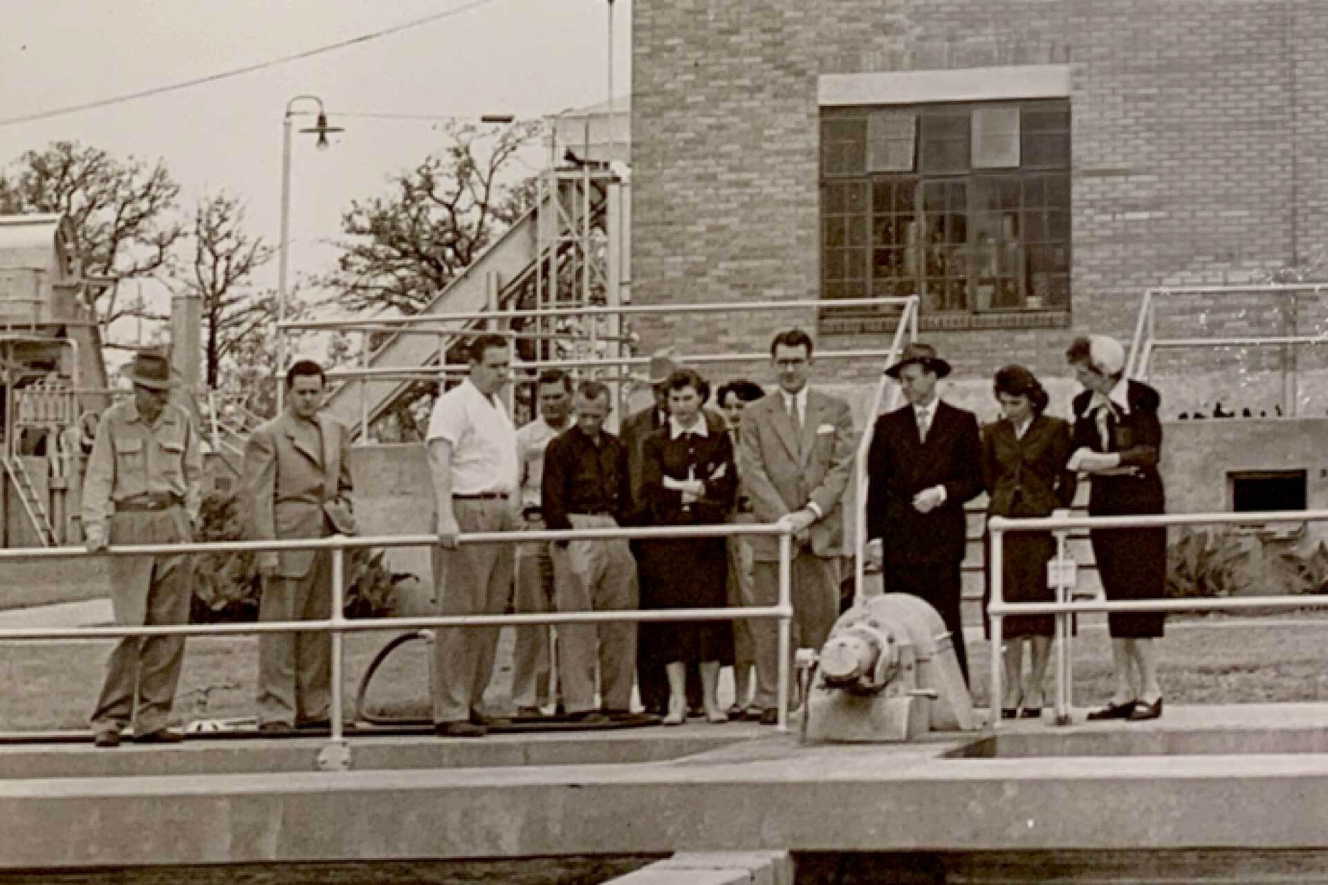 DWU's Central Wastewater Treatment Plant 1950