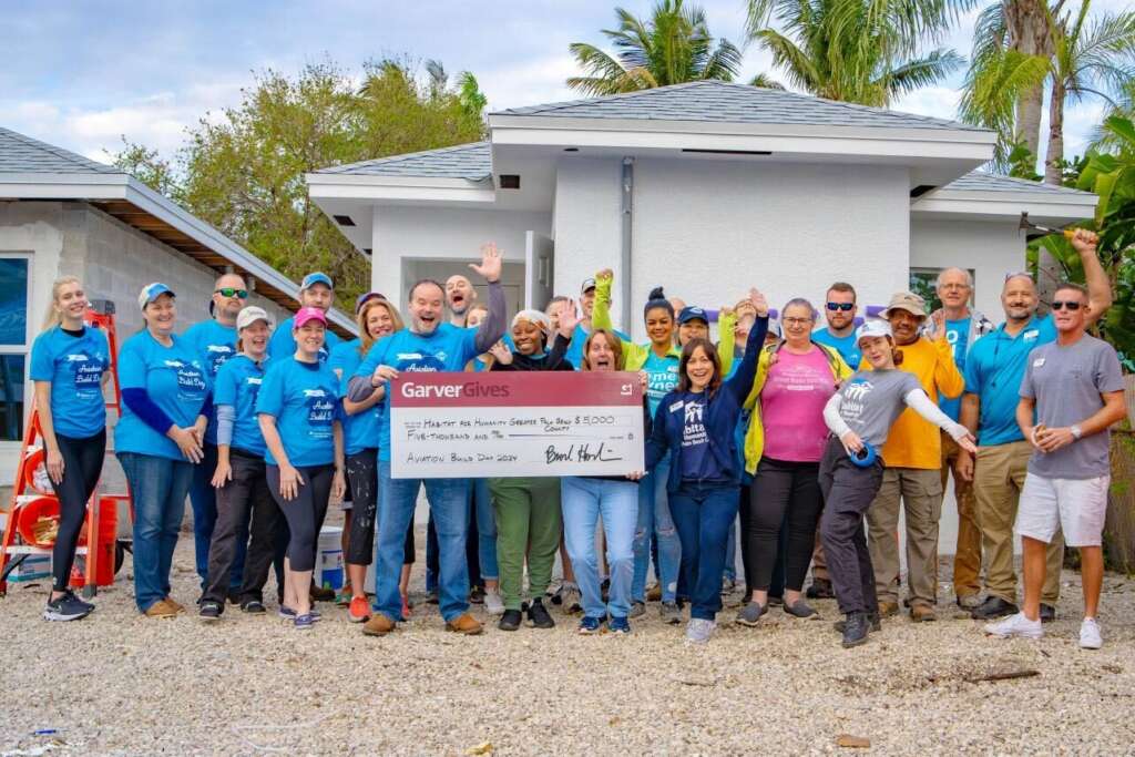 Providing hands-on help and sponsorship for Palm Beach County Aviation Build Day