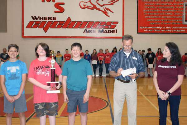 Russellville Middle School  - Garver Chain Reaction Challenge Winner