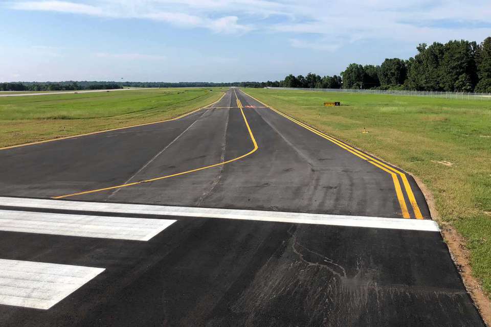 AUO Auburn University Regional Airport Taxiway Alpha North Relocation 1