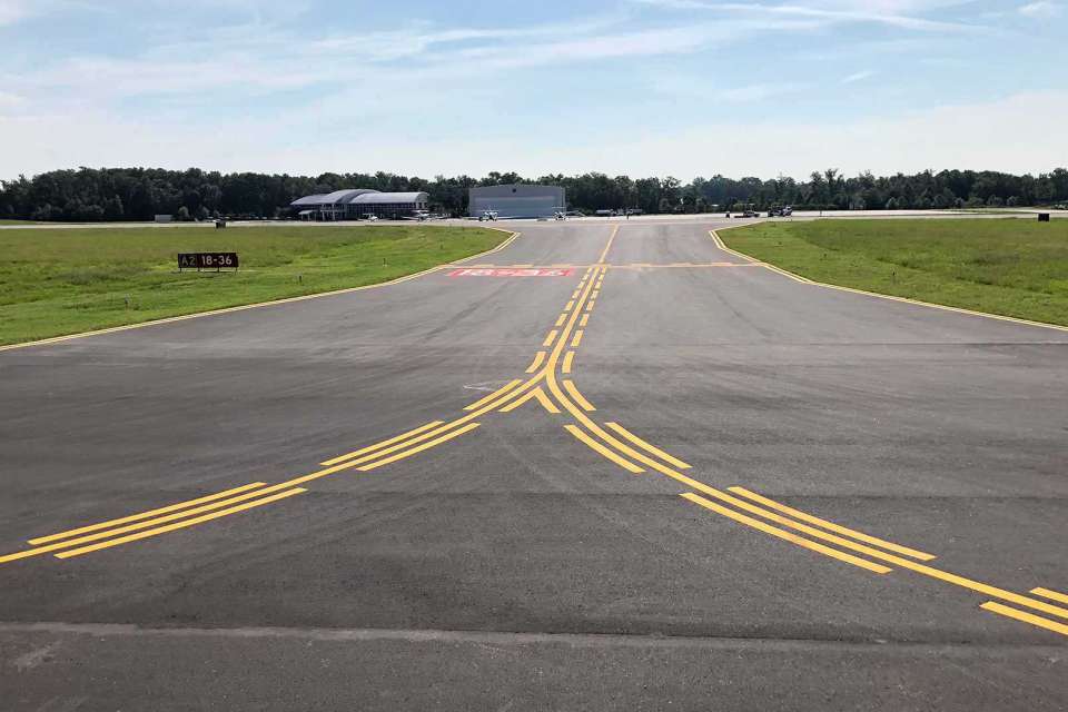 AUO Auburn University Regional Airport Taxiway Alpha North Relocation 3