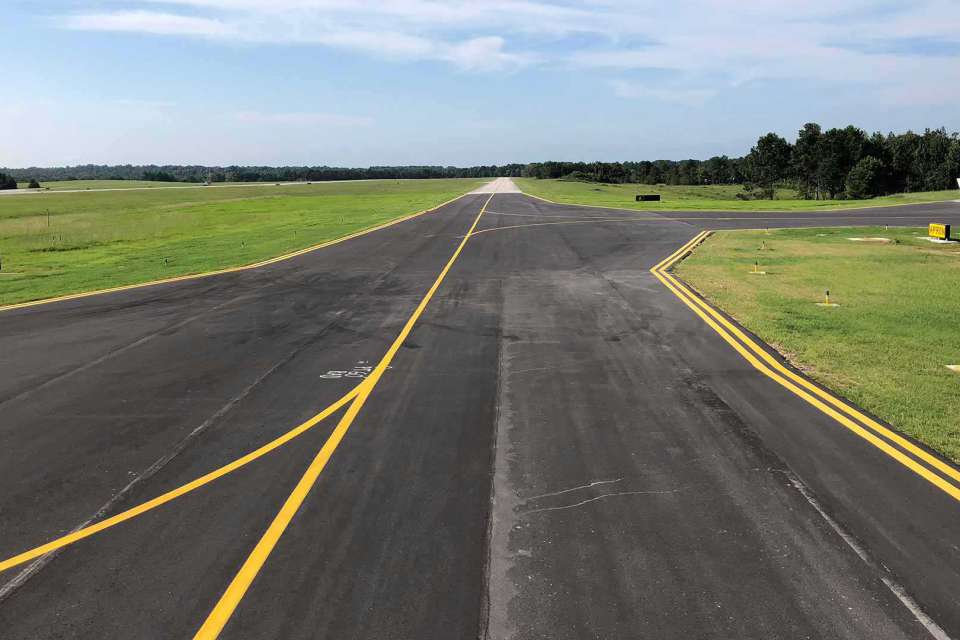 AUO Auburn University Regional Airport Taxiway Alpha North Relocation 4