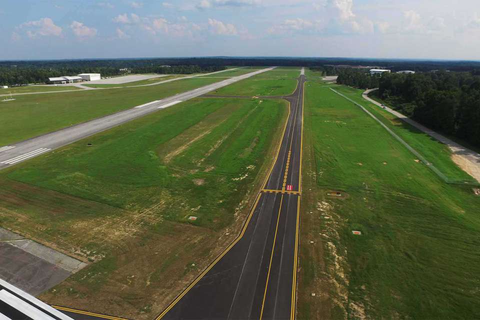 AUO Auburn University Regional Airport Taxiway Alpha North Relocation 7