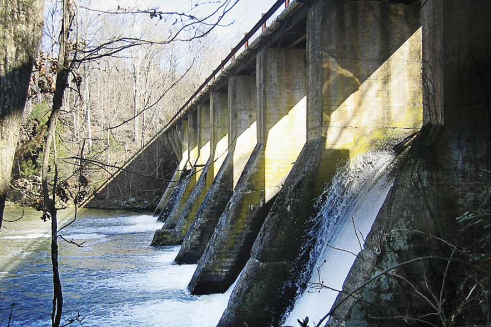 Burgess Falls Dam