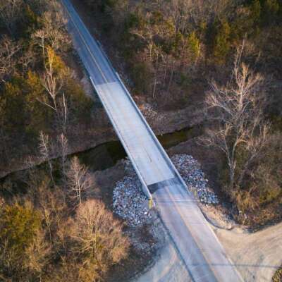 Route P Over Dry Fork Creek