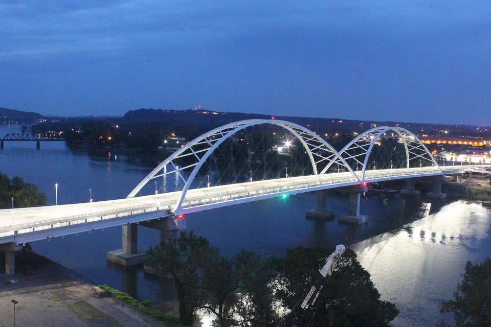 Broadway Bridge Over The Arkansas River 2