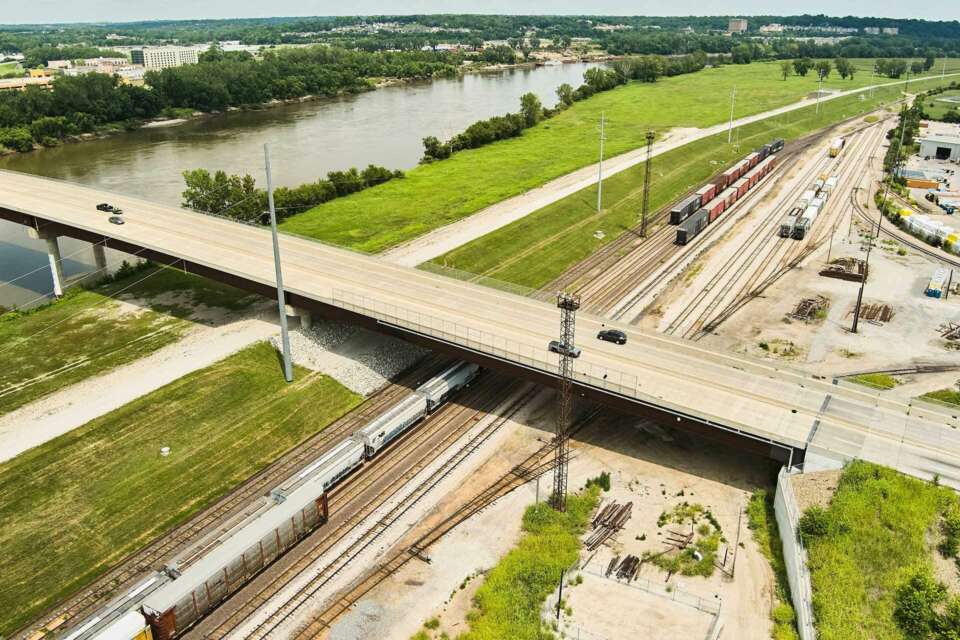 U S 69 Missouri River Bridge 1