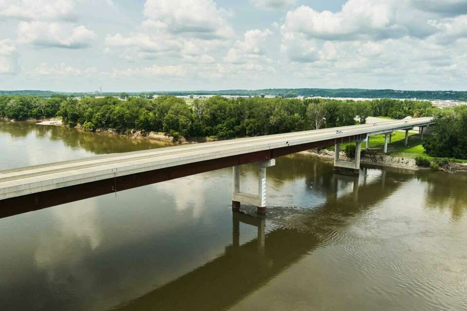 U S 69 Missouri River Bridge 2