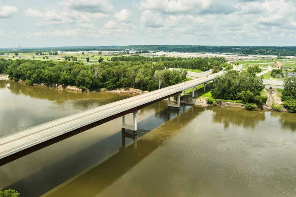 U S 69 Missouri River Bridge 4