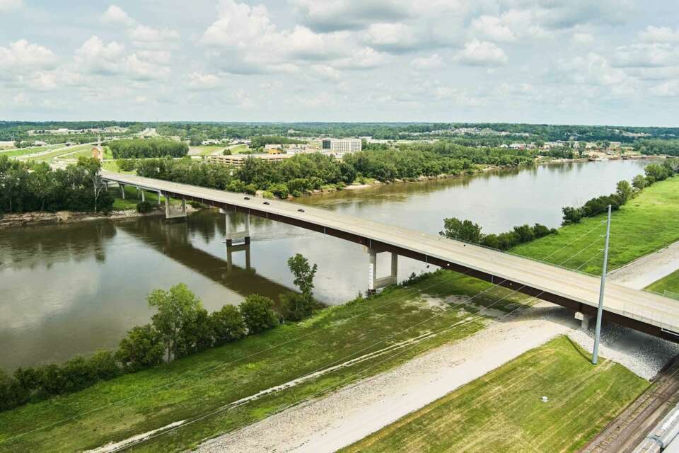 U S 69 Missouri River Bridge 5