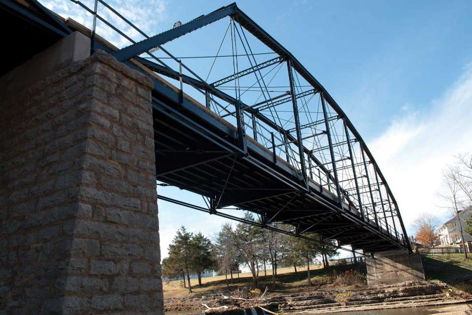 War Eagle Bridge in Northwest Arkansas