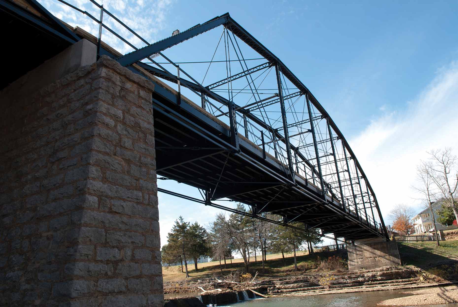 Saving War Eagle Bridge Centuryold structure is restored Garver